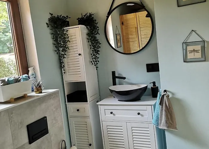 Nad Jeziorem Сasa de vacaciones *