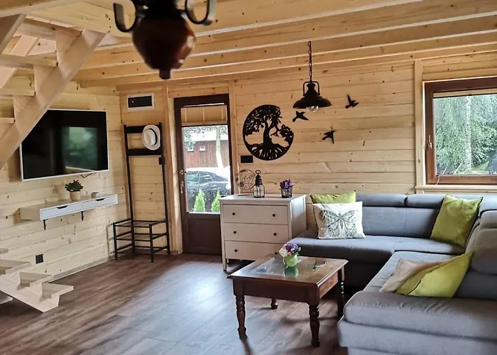 Nad Jeziorem Сasa de vacaciones *